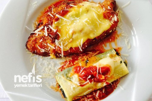 Chicken Parmegiana & Ispanaklı Cannelloni Tarifi