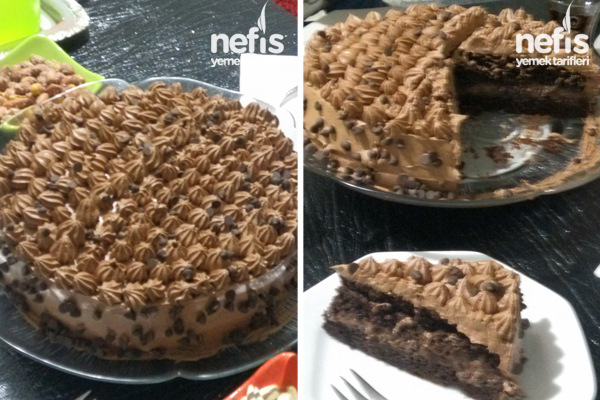 Damla Çikolatalı Yaş Pasta Yapımı Nefis Yemek Tarifleri