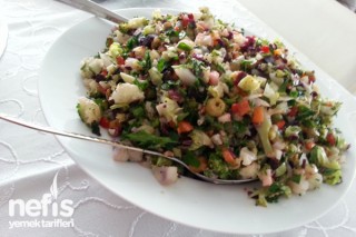 Karışık Sebze Salatası Tarifi