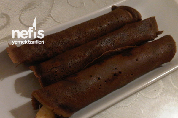 Muzlu Çikolatalı Kakaolu Krep Tarifi Nefis Yemek Tarifleri