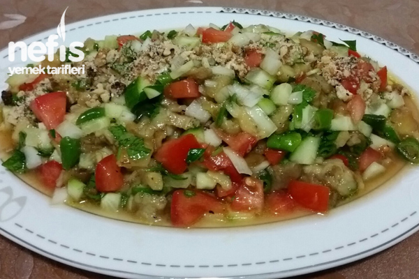 Köz Patlıcanlı Gavurdağ Salatası