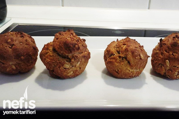 Mini Çavdar Ekmekleri (Muffin Kalıbında)