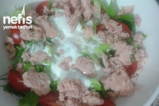 Yoğurtlu Ton Balık Salatası Tarifi