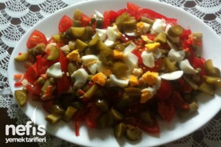Taze Fasulye Salatası Tarifi