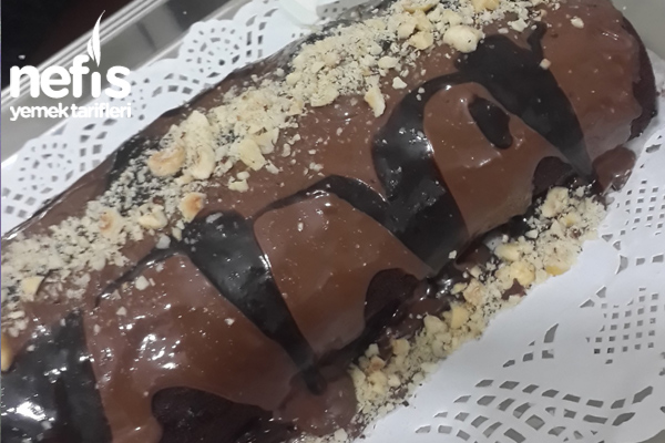 Çikolatalı Rulo Pasta Yapımı