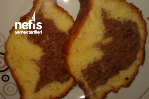 İki Renk Kek Ardanın Annesi Nefis Yemek Tarifleri