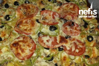 Hamursuz Pizza Tarifi