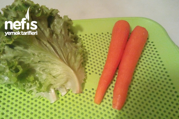 İki Sebzeli Kış Salatası
