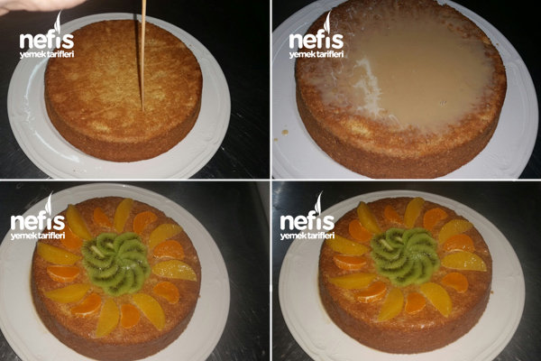 Beyaz Çikolatalı Islak Kek Tarifi Nefis Yemek Tarifleri