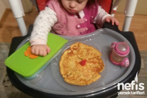 Peynir Sevmeyen Bebek Ve Çocuklara Kahvaltılık Krep Tarifi