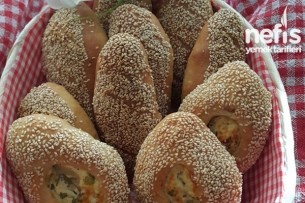 Simit Tadında Peynirli Poğaça Tarifi Videosu 90