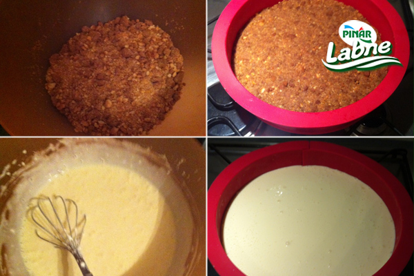 Frambuazlı Kolay Cheesecake 1