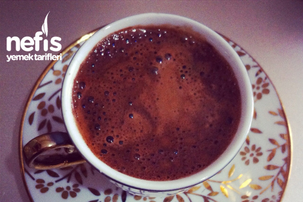 Damla Sakızlı Türk Kahvesi Yapımı