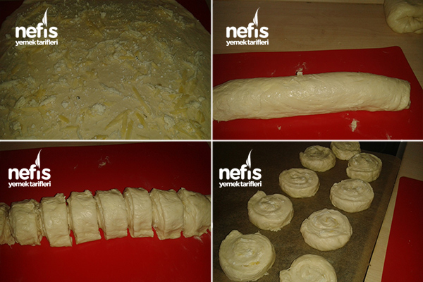Peynirli Rulo Poğaça Nasıl Yapılır? 3