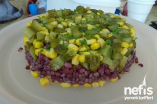Renkli Buğday Salatası Tarifi