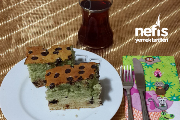 Yeşil Beyaz Kek Nefis Yemek Tarifleri