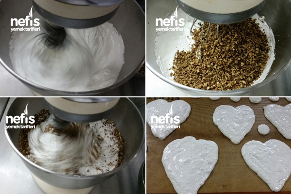 Sevgiliye 14 Şubat Frambuazlı Mereng Pasta Nefis Yemek Tarifleri