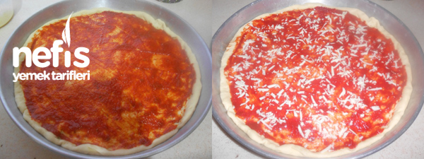 Nefis Tavuklu Pizza Tarifi 2