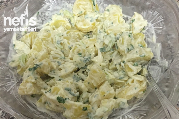 Mayonezli Patates Salatası Yapımı