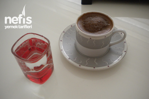 Tarçınlı Türk Kahvesi Yapımı