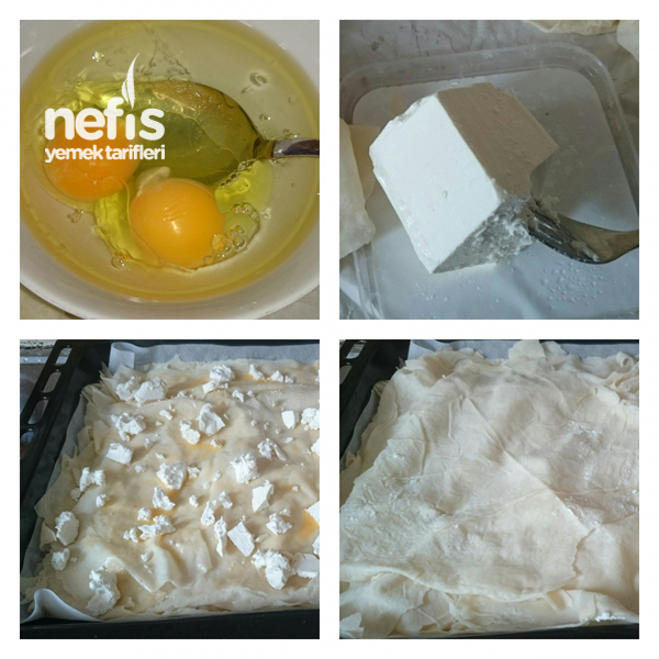 Kolay Peynirli Börek Yapımı