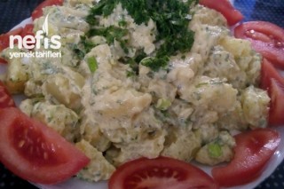 Mayonezli Hardal Soslu Patates Salatası Tarifi