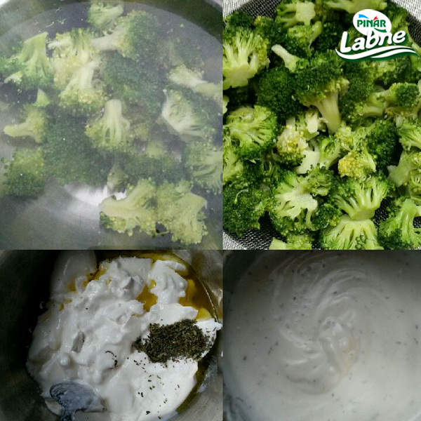 Yoğurt Soslu Brokoli