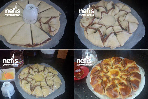 Çikolatalı Yıldız Çörek Yapımı 