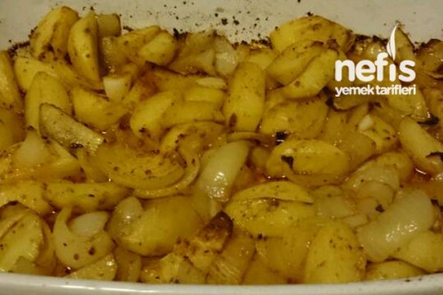 Fırında Leziz Soğanlı Patates Tarifi