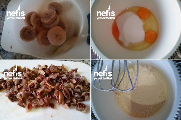 İncirli Muhallebili Islak Kek Nefis Yemek Tarifleri