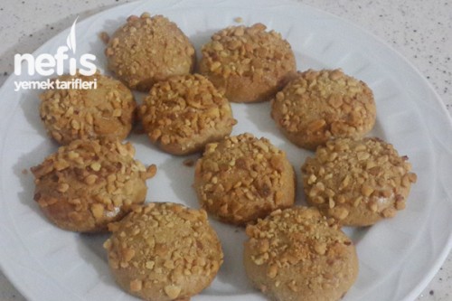 Tahinli Fıstıklı Kurabiye Yapımı Nefis Yemek Tarifleri