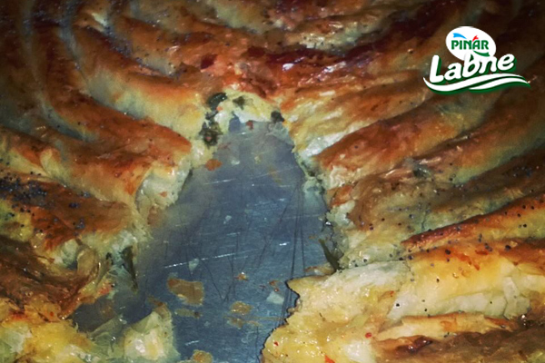 Pınar Labneli Ispanaklı Tepsi Böreği 2