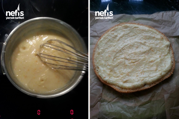 Potakal Muhallebili Yaş Pasta Nefis Yemek Tarifleri