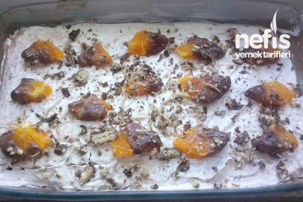 Bisküvili Portakallı Kolay Pasta Nefis Yemek Tarifleri