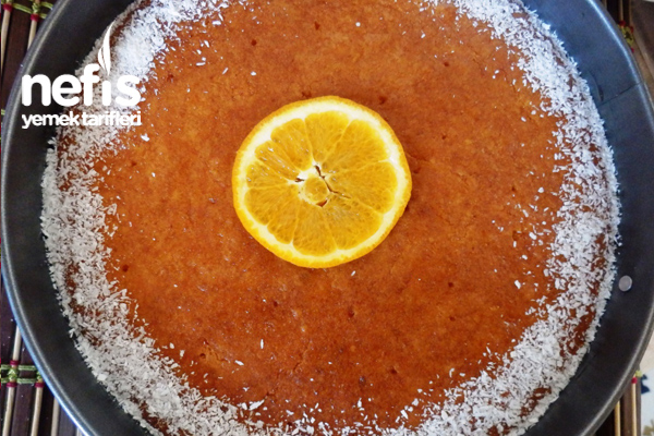 Şerbetli Portakallı Yoğurt Kek 2