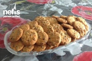 Cookies - Çikolata Parçacıklı Kurabiye Tarifi