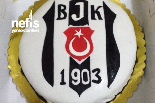 Şeker Hamurlu Beşiktaş Pastası