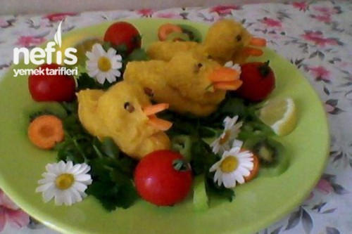 Zerdeçallı Zencefili Patetesten Ördek Salatası Tarifi