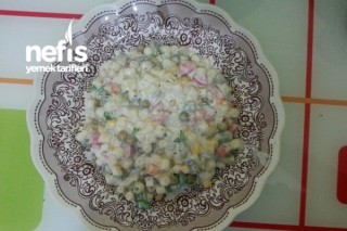 Boncuk Makarna Salatası Tarifi