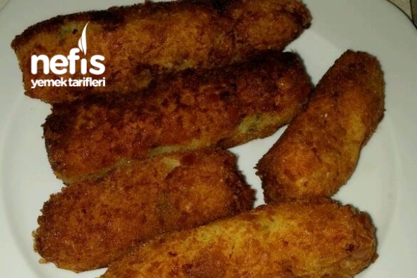 Patatesli Kaşarlı Kroket