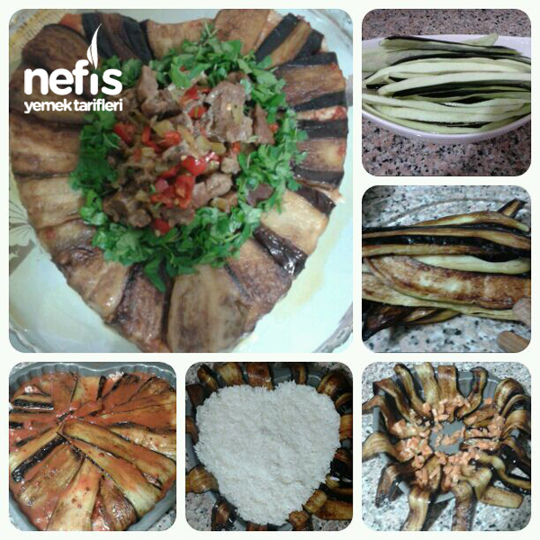 Etli Patlıcanlı Pilav Nefis Yemek Tarifleri
