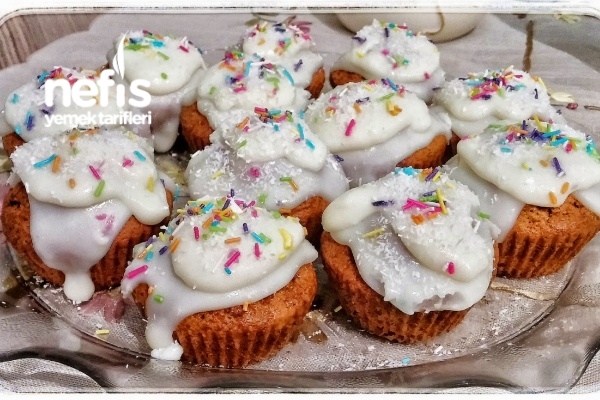 Havuçlu Tarçınlı Muhallebili Muffin Nefis Yemek Tarifleri