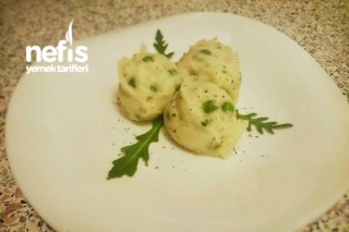 Yeşil Bezelyeli Patates Püresi Tarifi