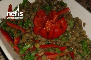 Yeşil Mercimek Salatası Yapımı Tarifi