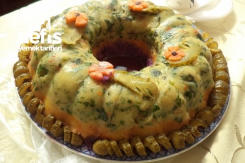 Kek Kalıbında Patates Salatası Yapımı Nefis Yemek Tarifleri