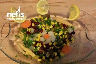 Meksika Salatası Yapımı Tarifi