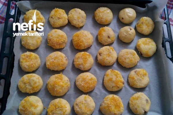 Portakallı Fındıklı Kurabiye Tarifi Nefis Yemek Tarifleri