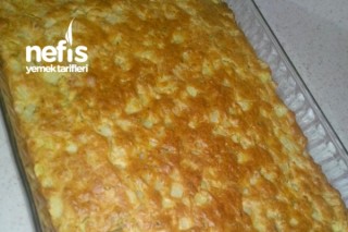 Patatesli Tuzlu Kek (Açık Börek) Tarifi