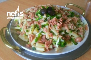 Ton Balıklı Makarna Salatası Tarifi