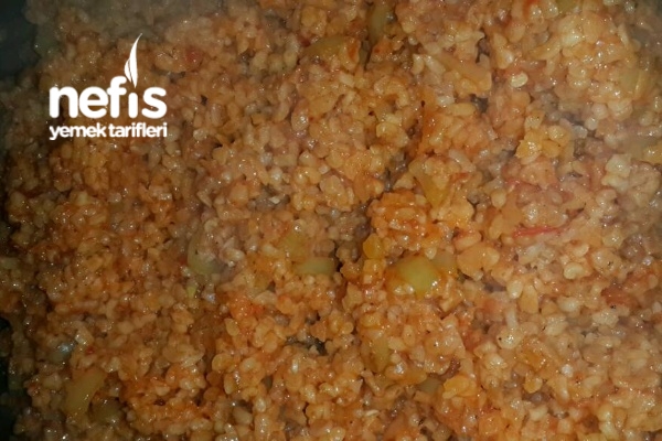 Nefis Sebzeli Bulgur Pilavı